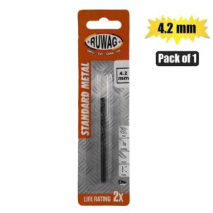 RUWAG DRILL-BIT HSS 4.2x93mm PACK 1