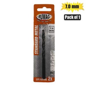 RUWAG DRILL-BIT HSS 7.00x109mm PACK 1