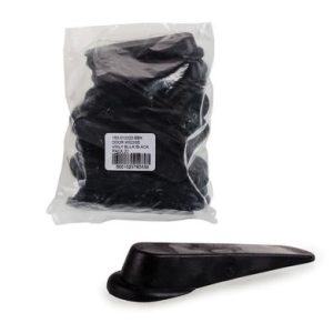 DOOR-WEDGE VINYL BULK BLACK
