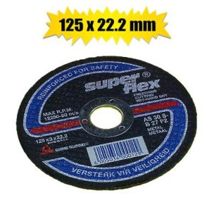 CUT-OFF-WHEEL STEEL 125x22.2mm