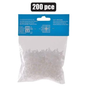 TILE SPACERS 3.0mmx200PCE BAG H&H