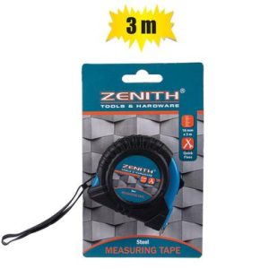 TAPE STEEL 3.0mx16mm ZENITH CARDED