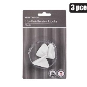 HOOK PL ADHESIVE ASSTD 3PCE