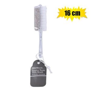 BATH PUMICE STONE AND BRUSH 16cm
