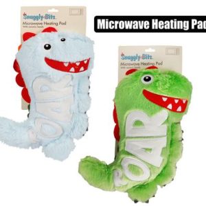 MICROWAVE HEATING PAD DINOSAUR 20x30cm
