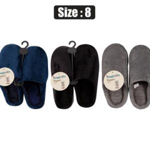 SLIPPER SLIP-IN PLAIN SIZE 8