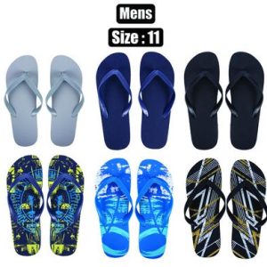 FLIP FLOPS MENS ASSTD SIZE 11