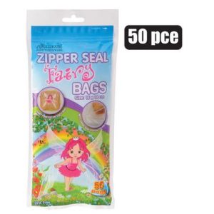 DISPOSABLE BAG ZIPER-KIDS 50Pc 16x14cm