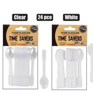 CUTLERY PL TEASPOONS 24PCE