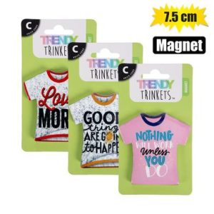 MAGNET CERAMIC T-SHIRT 7.5cm