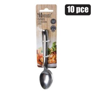 CUTLERY TEASPOONS 10PC EVERYDAY H/HOUSE