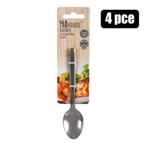 CUTLERY TEASPOONS 4PC EVERYDAY HILLHOUSE