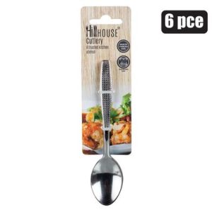 CUTLERY TEASPOONS 6PC SUCCESS HILLHOUSE
