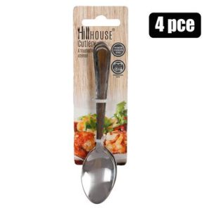 CUTLERY TEASPOONS 4PC CLASSIC HILLHOUSE