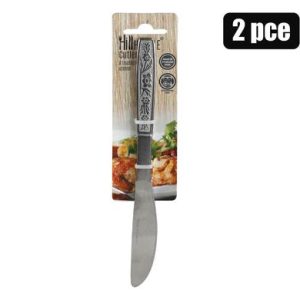 CUTLERY KNIVES 2PCE ROSE HILLHOUSE