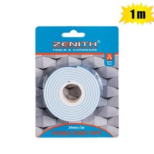 TAPE DBL-SIDED 24x1000mm CARD ZENITH
