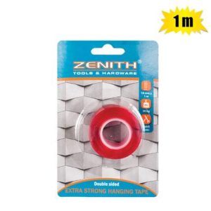 TAPE DBL-SIDED EXTREME 18x1000mm ZENITH