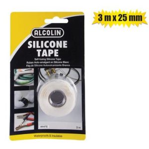 SILICONE TAPE 3mx25mm WHITE