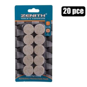 PROTECTION-PADS BRN 1.9cm RND 20PC H/D