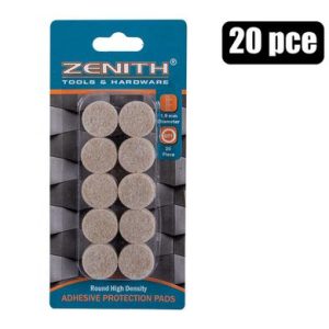 PROTECTION-PADS BRN 2.5cm RND 20PC H/D