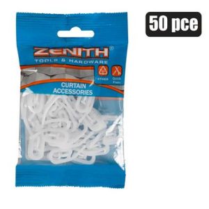 CURTAIN HOOKS ACETYL R6 PACK-50 ZENITH
