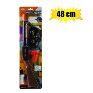 GUN RIFLE SUCTION DART WESTERN PLAYSET