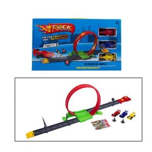 VEHICLES LAUNCH & GO SLIDE TRACK W/3 CAR