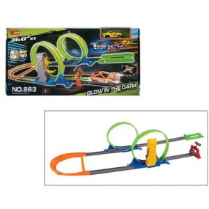 VEHICLES LAUNCH & GO 2 LOOP TRACK GITD