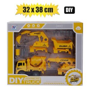 VEHICLE TOOLS DIY CONSTR TRUCK 38x32cm