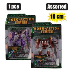 BOYS PLAYSET FIG ROBOT DRAGON 1PC 10cm