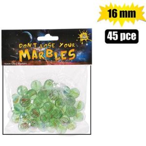 BOYS PLAYSET GAME MARBLES 16mm 45PC