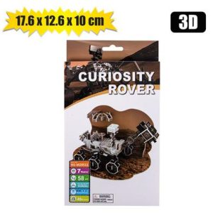 PUZZLE 3D BOARD CURIOSITY 17.6x12.6x10cm