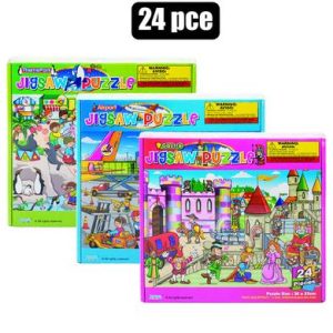 PUZZLE JIGSAW ASSTD 24PC