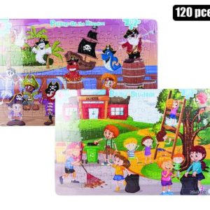 PUZZLE JIGSAW EDUCATIONAL 120PC