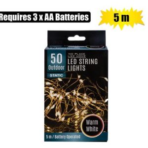 LIGHT FAIRY LED-50x WARM WHT 5m O-DR B/O