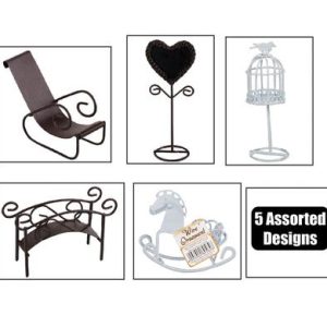 ORN DECOR WIRE RUSTIC SMALL ASSTD