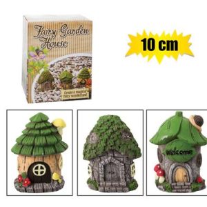 ORN DECOR FAIRY HOUSE CER ASSTD