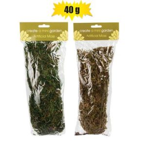 FLOWER MINI MOSS 40G ASSTD