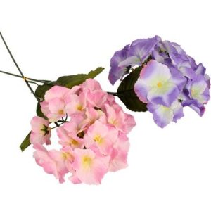 FLOWER HYDRANGEA 66CM ASSTD-COL