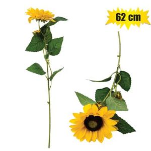 FLOWER HQ SATIN SUNFLOWER 62CM