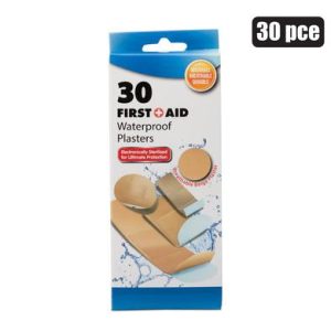 FIRSTAID PLASTER BEIGE 30PC ASSTD SIZE
