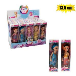 DOLL MINI SPARKLE 5 ASSTD 13.5cm