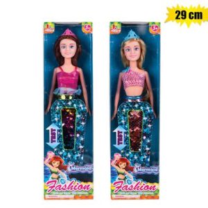 DOLL FASHION SEQUINS MERMAID 29cm