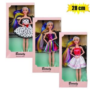 DOLL FASHION RAINBOW PRINCESS 28cm