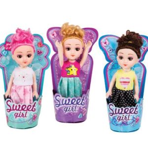 DOLL MINI SWEET GIRL 17cm