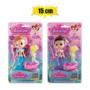DOLL MINI MERMAID 15cm