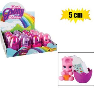 PONY 8x4.5cm IN EGG WITH STICKERS