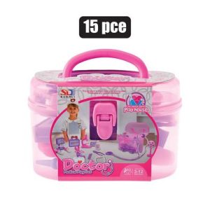 PLAY-SET DOCTOR SET W/CASE 15PCS