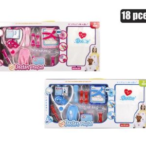 PLAY-SET DOCTOR W/OUTFIT 18PC