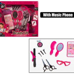 PLAY-SET BEAUTY SALON WITH MUSIC PHONE